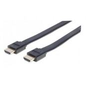 Cable HDMI plano 4K con Ethernet de 3 m 